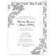 Light Grey Damask Invitations Image 5 of 7